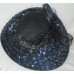 s Hat WIDE 100% Wool feathers sequins Derby Church  eb-03981267